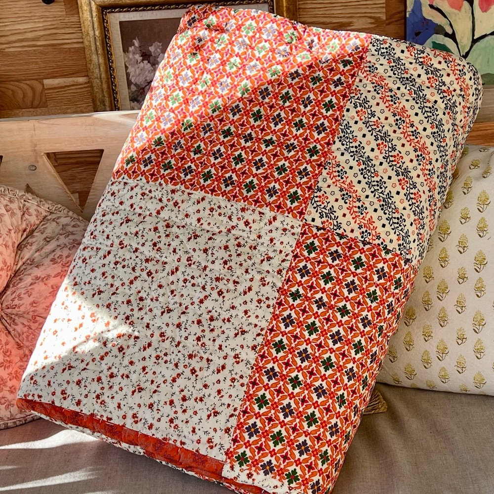 Patchwork Meadow Quilt - Picture 3 of 10